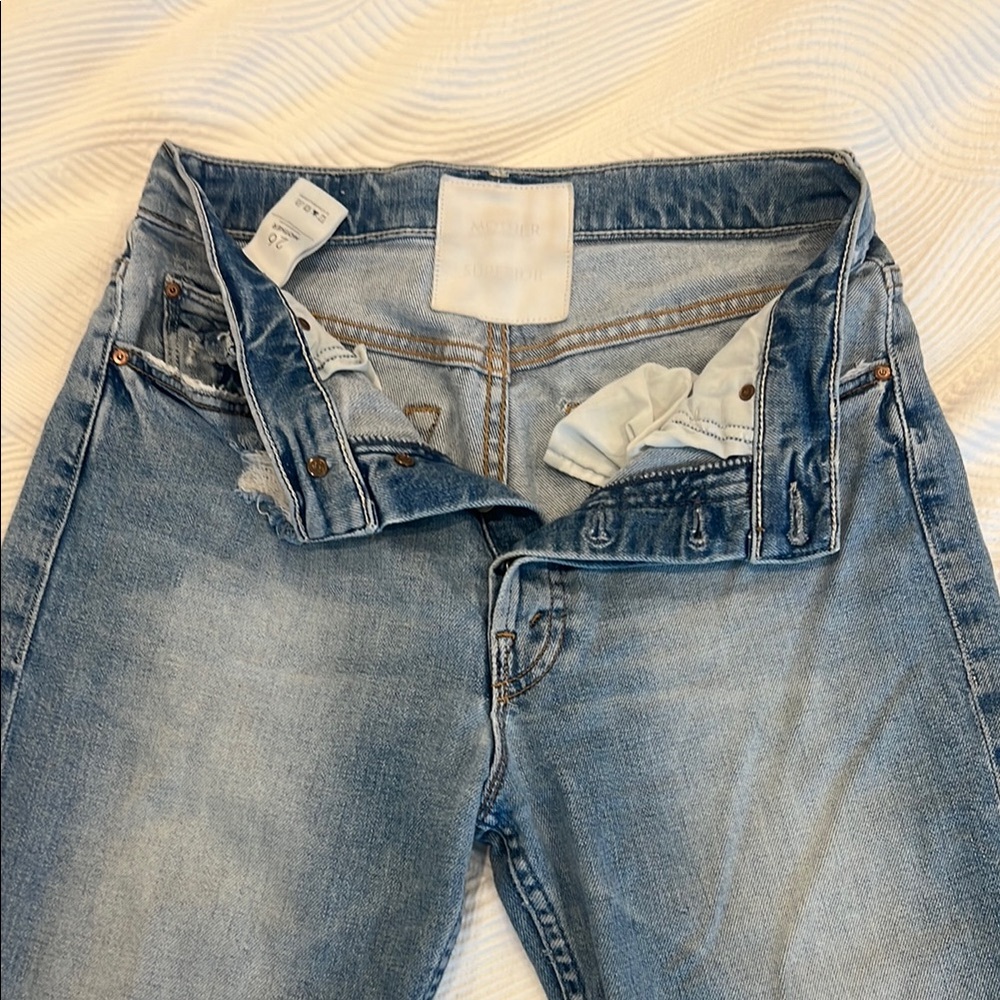 MOTHER Superior The Tomcat in color Confession  Light Blue Jeans